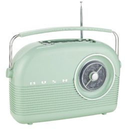 Bush - Classic Retro DAB Radio - Sage Green